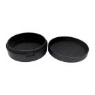 Vezetékes fejhallgató alumínium tok (fekete)