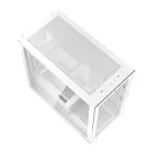 Dakflash DLX4000 Glass számítógépház (fehér)