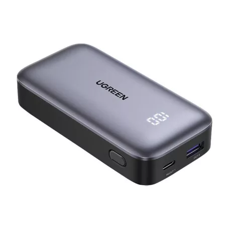 UGREEN Nexode PB502 powerbank, 10000mAh, USB + USB-C, 30W PD (fekete)