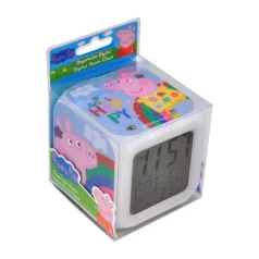   Digitális óra ébresztővel Peppa Pig PP17073 KiDS Licensing