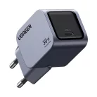 UGREEN Nexode Pro fali töltő, 30W, USB-C (szürke)