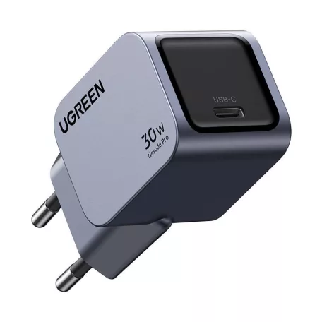 UGREEN Nexode Pro fali töltő, 30W, USB-C (szürke)