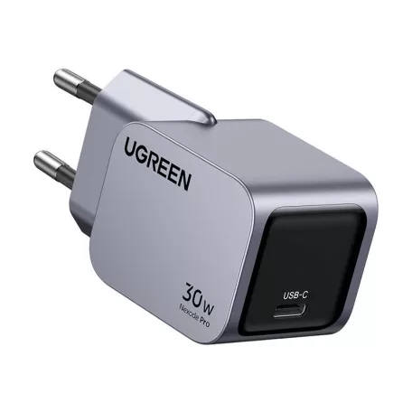 UGREEN Nexode Pro fali töltő, 30W, USB-C (szürke)