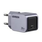 UGREEN Nexode Pro fali töltő, 30W, USB-C (szürke)