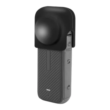 PULUZ szilikon lencsevédő Insta360 X4 / X5 (fekete)