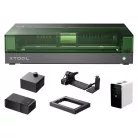 xTool S1 40 W-os 2 az 1-ben lézergravírozó – All-in-One készlet (fekete)