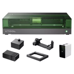   xTool S1 40 W-os 2 az 1-ben lézergravírozó – All-in-One készlet (fekete)