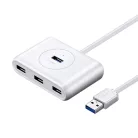 UGREEN CR113 hub, 4x USB 3.0 5Gbps, 1m (fehér)