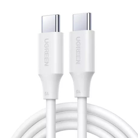 UGREEN US562 USB-C-USB-C kábel, 100W, 480 Mbps, 2m (fehér)