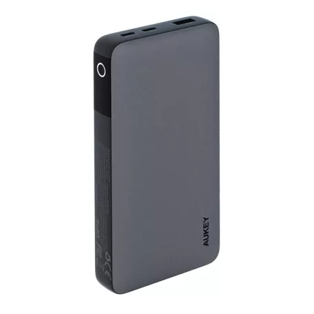 Aukey PB-Y42 powerbank, 20000mAh, 30W PD (fekete)