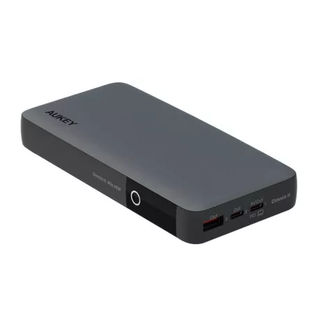 Aukey PB-Y43 powerbank, 20000mAh, 65W PD (fekete)