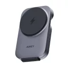 Aukey LC-MC312 MagFusion 3 az 1-ben mágneses töltő, 15W, Qi2 (szürke)