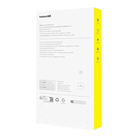 Adatvédelmi edzett üveg Baseus Superior iPhone 15-hez + 2x tisztító készlet és EasyStick (átlátszó)