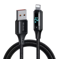   Digitális kijelző USB Lightning adatkábelre Mcdodo CA-1060, 1.2m