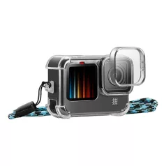   tok objektívsapkával és nyakpánttal PULUZ a GoPro Hero 9 / 10 / 11-hez