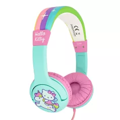   Wired headphones for Kids OTL Hello Kitty Rainbow (turquoise)