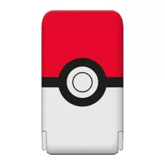   Mágneses powerbank OTL 5000 mAh, USB-C 15W, Pokemon Pokeball állvánnyal (piros-fehér)