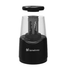   Rechargeable Helical Blade Pencil Sharpener Tenwin 8010-1 micro USB (black)