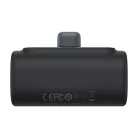Baseus Compact powerbank, 5000mAh, 20W (fekete)