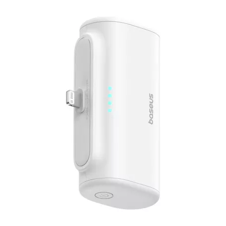 Baseus Compact powerbank, 5000mAh, 20W (fehér)