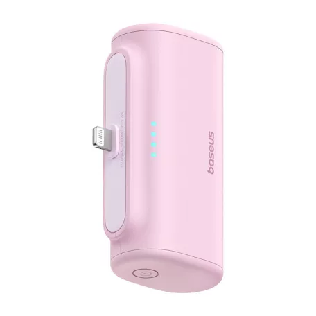 Baseus Compact powerbank, 5000mAh, 20W (rózsaszín)