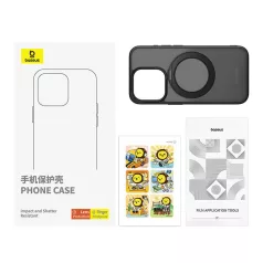   Baseus SkyRing 360° Case with stand for iP 12/12 Pro (black)