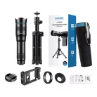 APEXEL APL-36XJJ020 36X kamera objektív állvánnyal (fekete)