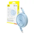 USB kábel Baseus Free2Pull USB-C és iP 20W 1m (kék)