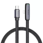 Mcdodo CA-3350 USB-C-lightning szögkábel, 1,2 m (fekete)