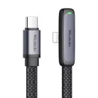 Mcdodo CA-3350 USB-C-lightning szögkábel, 1,2 m (fekete)