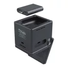 Choetech T632-F 3 az 1-ben 15W-os vezeték nélküli töltő (fekete)