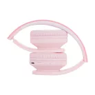 PowerLocus P1 wireless headphones for kids (pink)