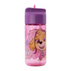   Water bottle with Straw for Kids STOR 74536 430 ml Paw Patrol (pink)
