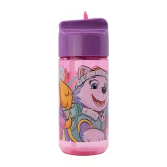   Water bottle with Straw for Kids STOR 74536 430 ml Paw Patrol (pink)