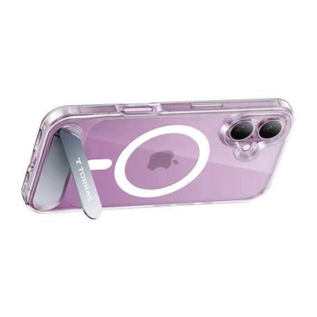 Etui Torras Pstand Series do iPhone 16 Plus (átlátszó)
