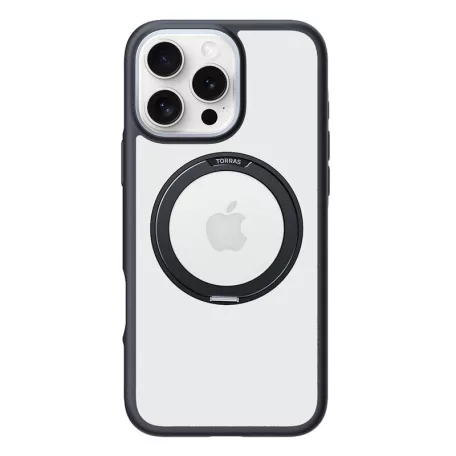 Torras Ostand R Fusion tok iPhone 16 Pro Max készülékhez (fekete)