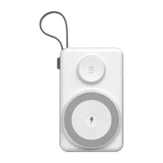 Choetech B695 powerbank, 10000mAh, LED (szürke)