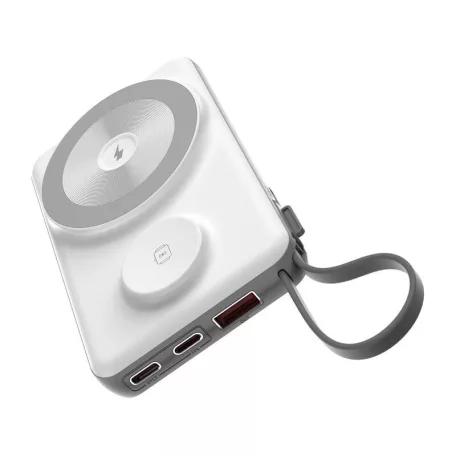 Choetech B695 powerbank, 10000mAh, LED (szürke)