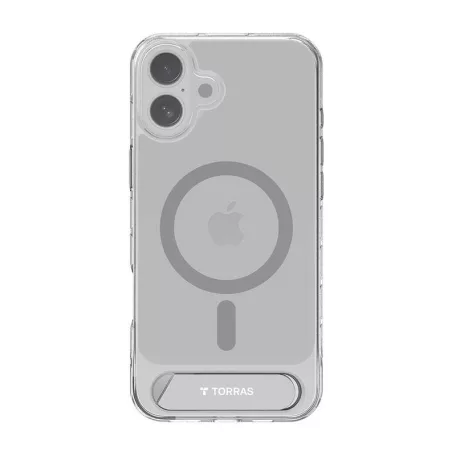 Torras Pstand sorozatú tok iPhone 16-hoz (átlátszó)