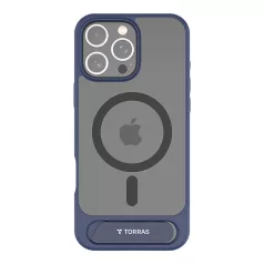   Torras Pstand sorozatú tok iPhone 16 Pro készülékhez (kék)