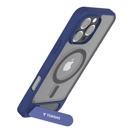 Torras Pstand sorozatú tok iPhone 16 Pro készülékhez (kék)