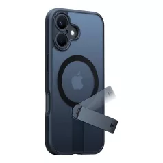 Torras Pstand Spin tok iPhone 16-hoz (fekete)