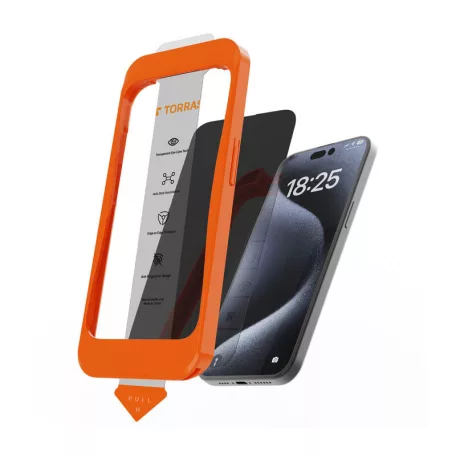 A Master edzett üveg telepítése iPhone 16 Plus készülékhez
