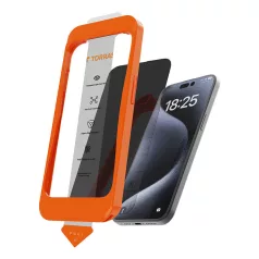   Telepítse a Master edzett üveget iPhone 16 ProMax készülékhez
