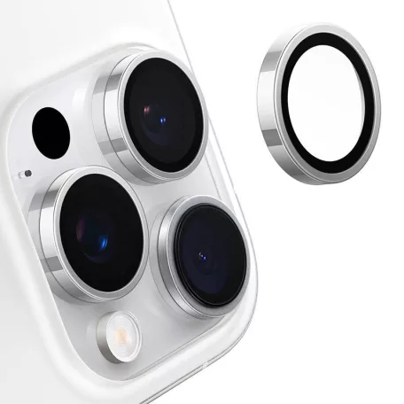 Torras Lensguard kameraüveg iPhone 16 Pro készülékhez (szürke)