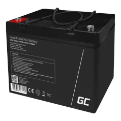   Maintenance-free AGM VRLA Green Cell AGM49 12V 55Ah Battery (for lawnmower, scooter, boat, wheelchair)