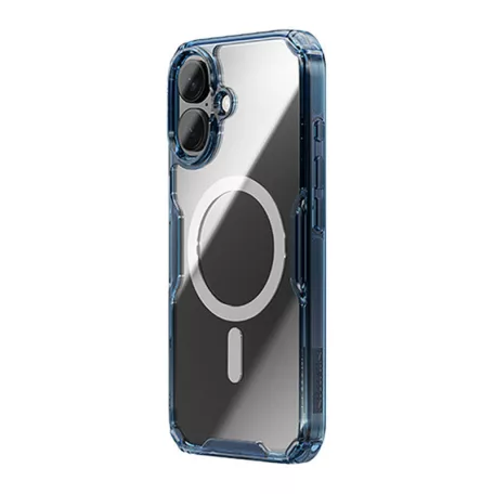 Nillkin Nature TPU Pro mágneses iPhone 16 Plus tok (kék)