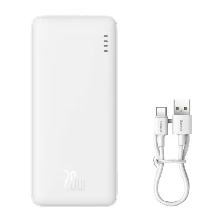 Baseus Airpow powerbank, 10000mAh, 20W (fehér)
