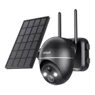 Vezeték nélküli 5MP WiFi biztonsági kamera ieGeek ZS-GX4S fekete napelemmel