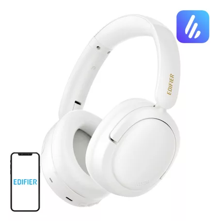 Edifier W800BT SE vezeték nélküli fejhallgató (fehér)